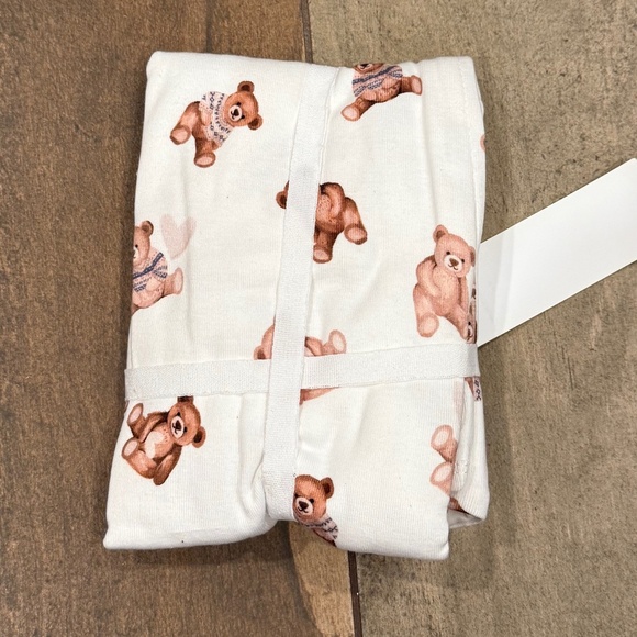 Teddy Bear Organic Nursery Pajama - PBK - Picture 6 of 8